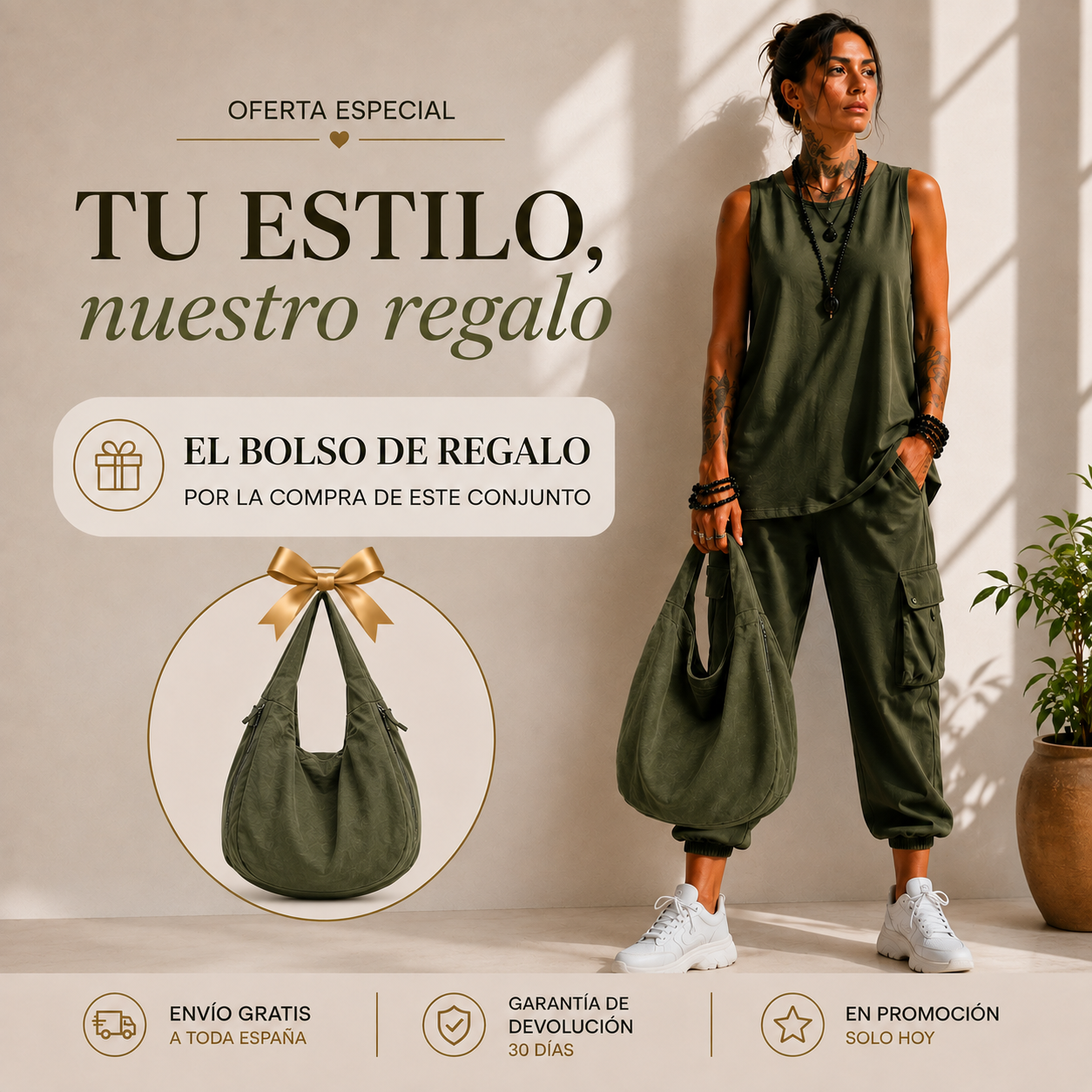 Noelia | Casual urban comfort set
