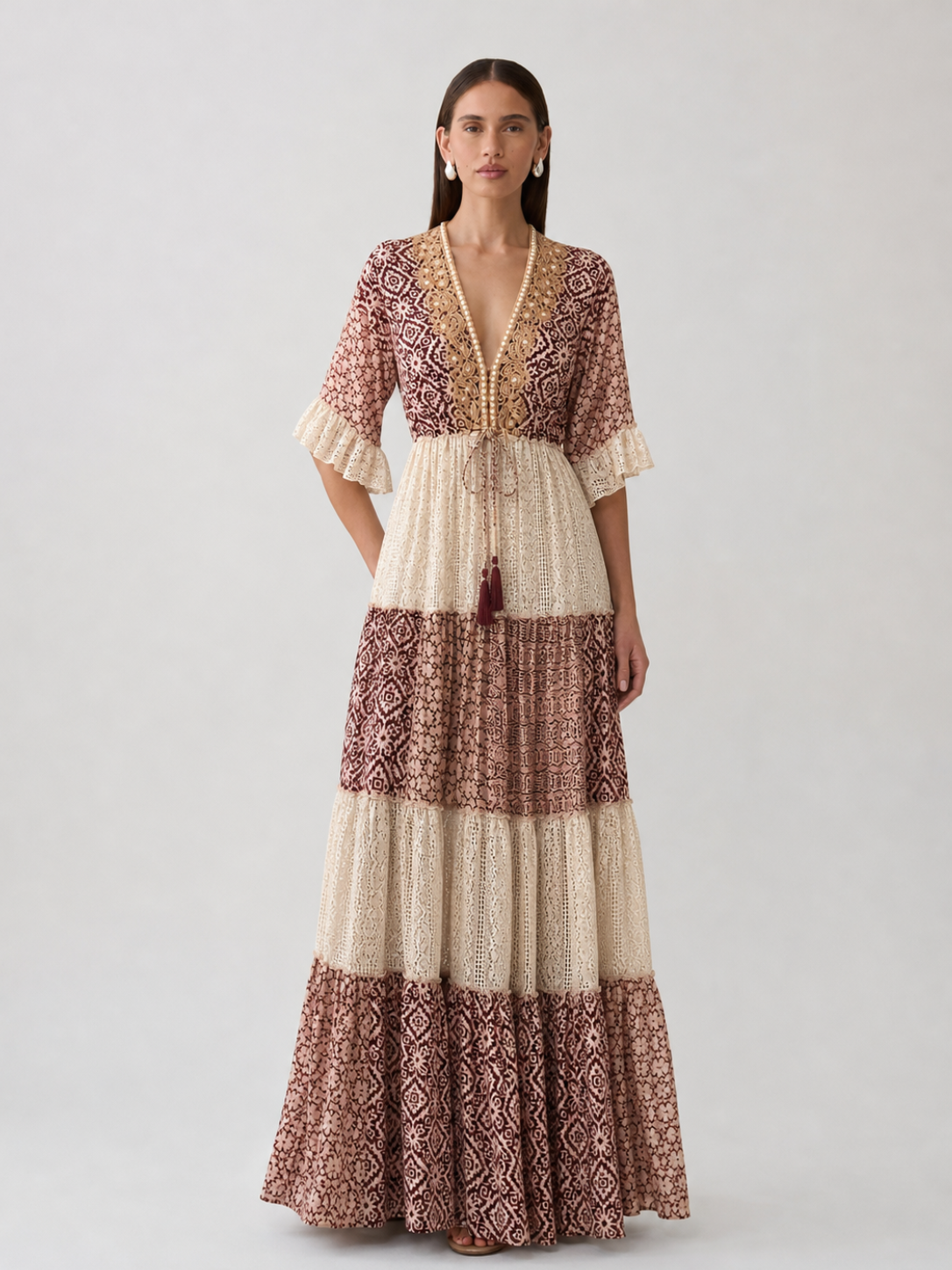 Belladonna · Vestido Couture Encaje Italiano