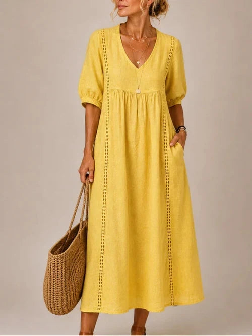 Estela | Summer midi dress