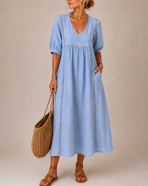 Estela | Summer midi dress