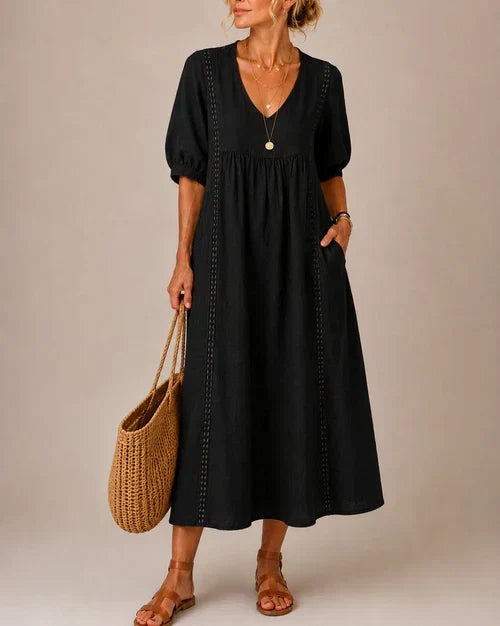 Estela | Summer midi dress