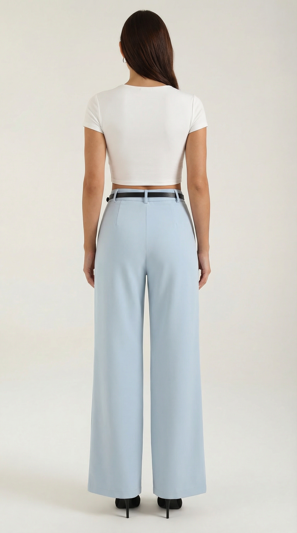 Bertha Wide Leg Fabric Pants