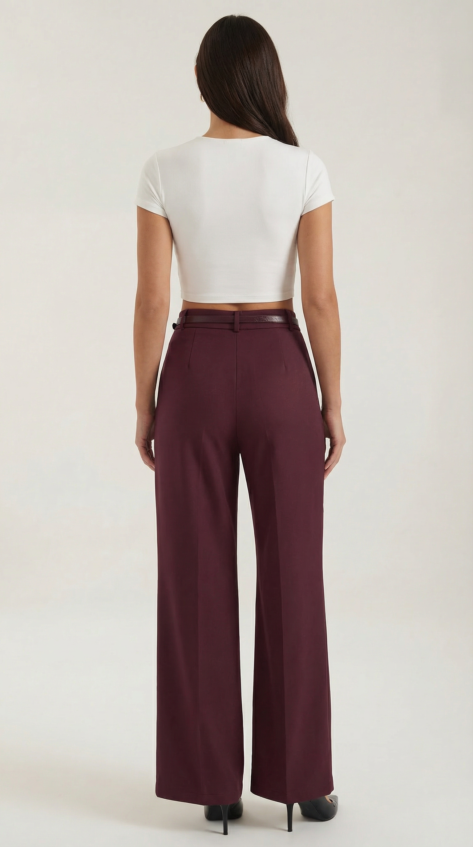 Bertha Wide Leg Fabric Pants