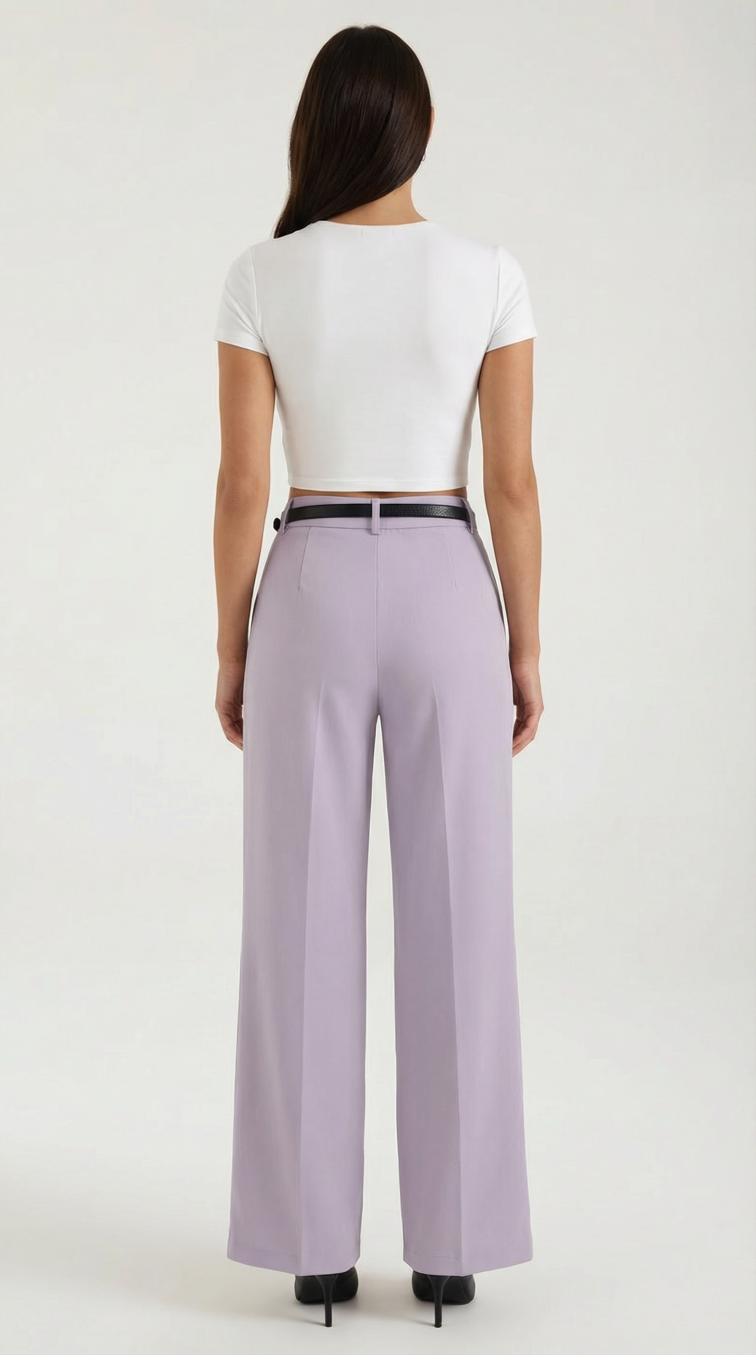 Bertha Wide Leg Fabric Pants