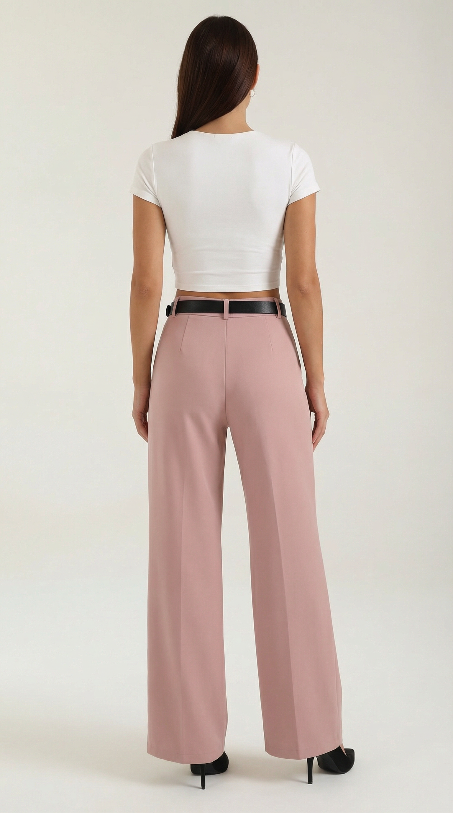 Bertha Wide Leg Fabric Pants