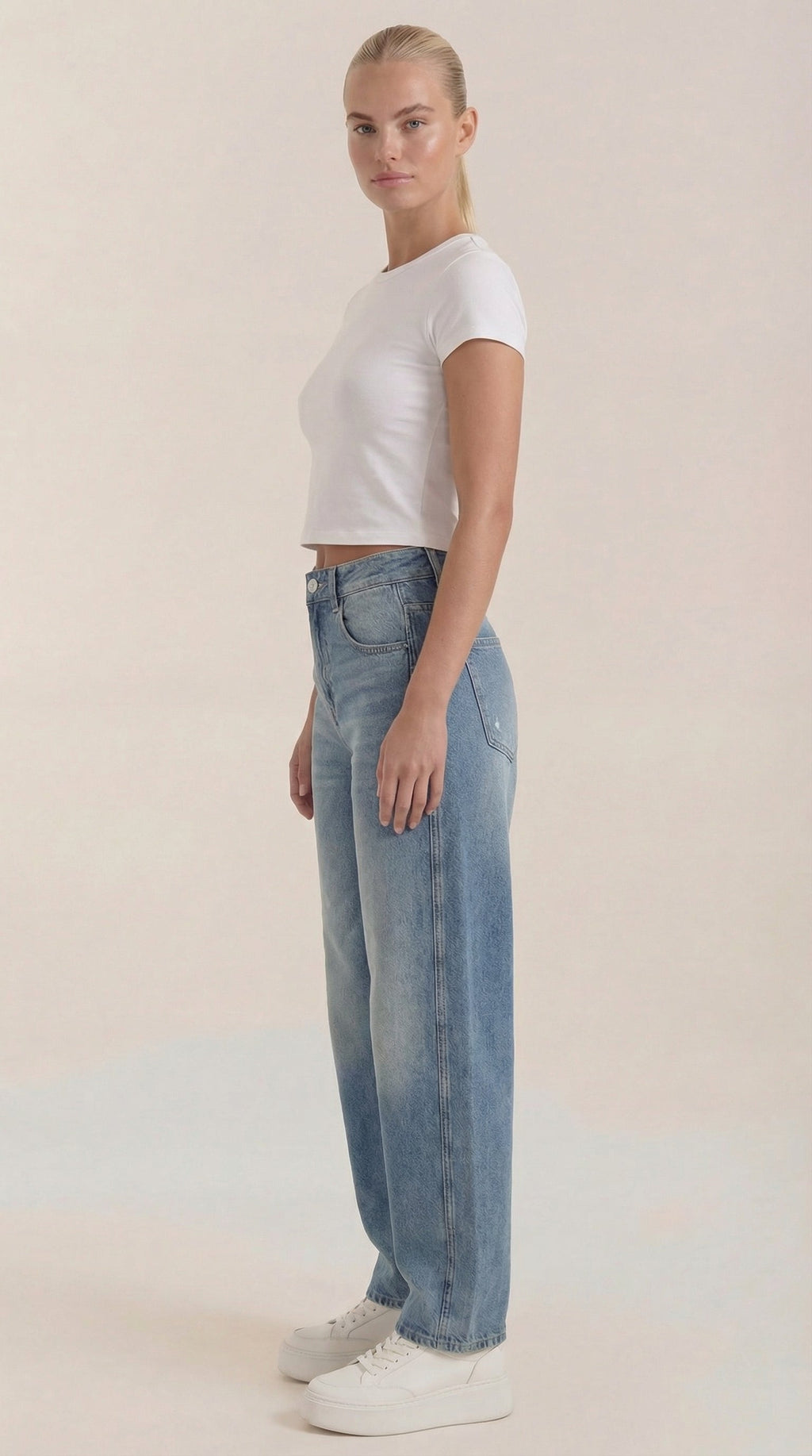 Pantalones Bridget de corte amplio