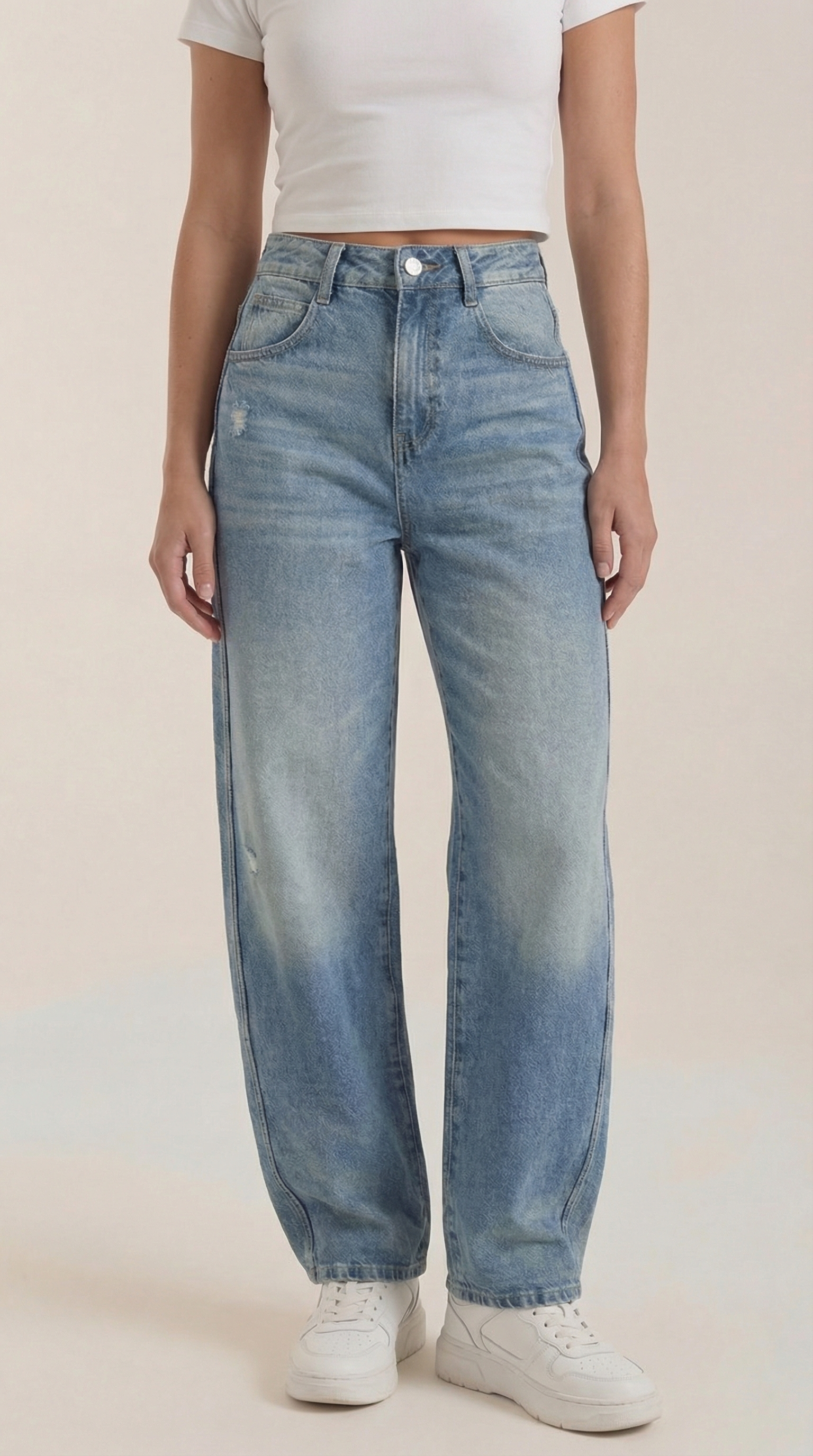 Pantalones Bridget de corte amplio