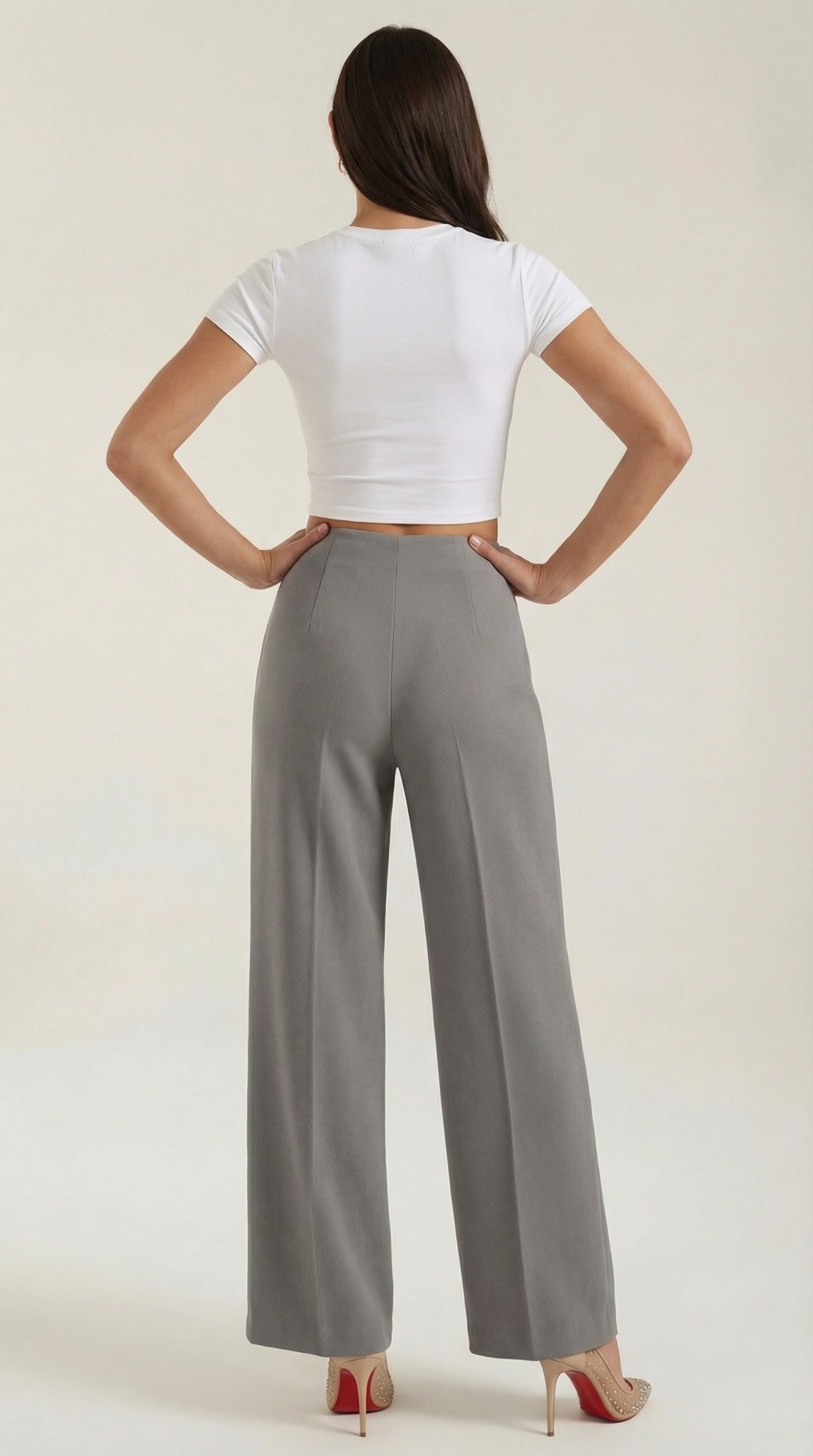Brooke Mid-Rise Baggy Pants