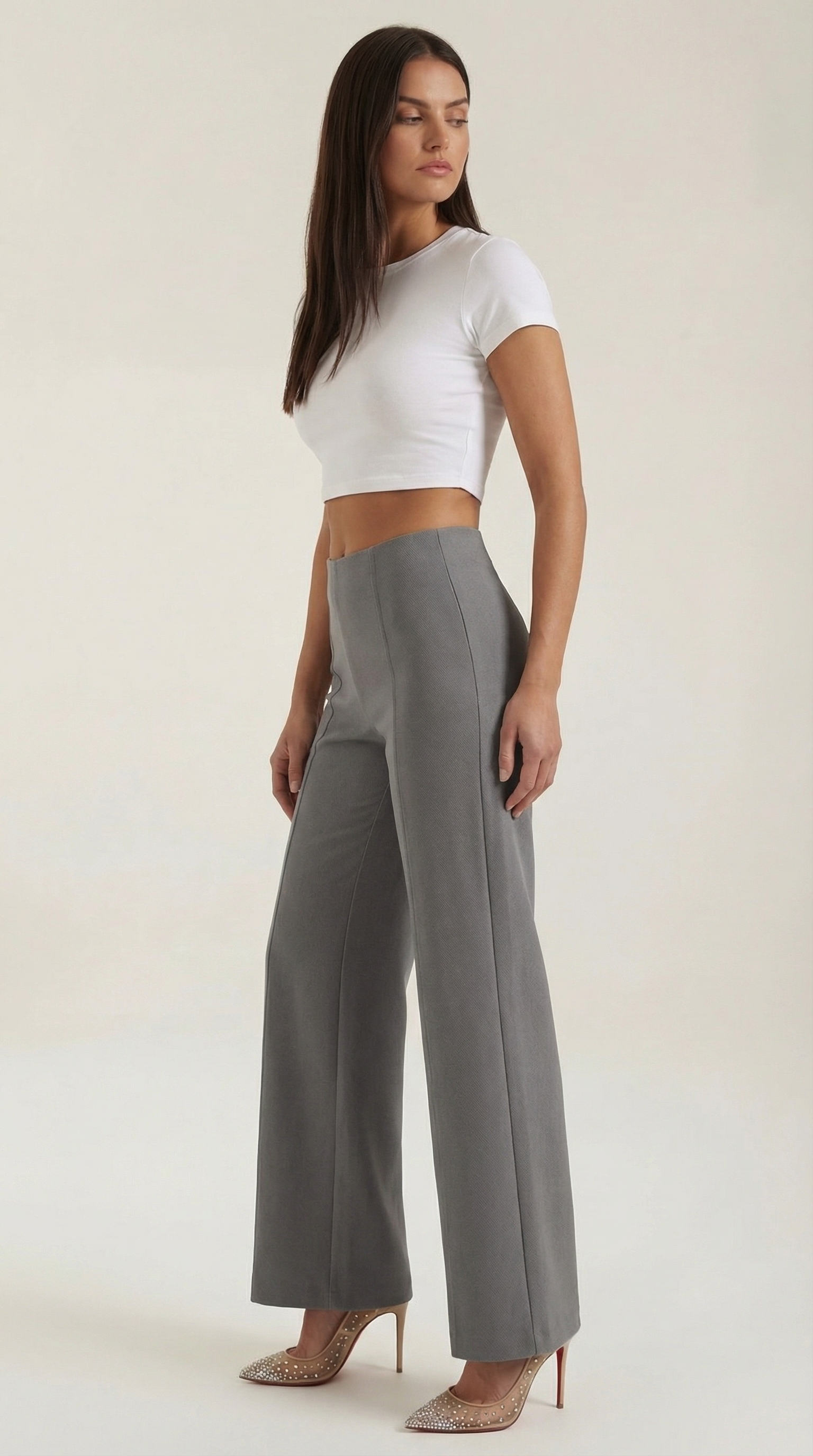 Brooke Mid-Rise Baggy Pants