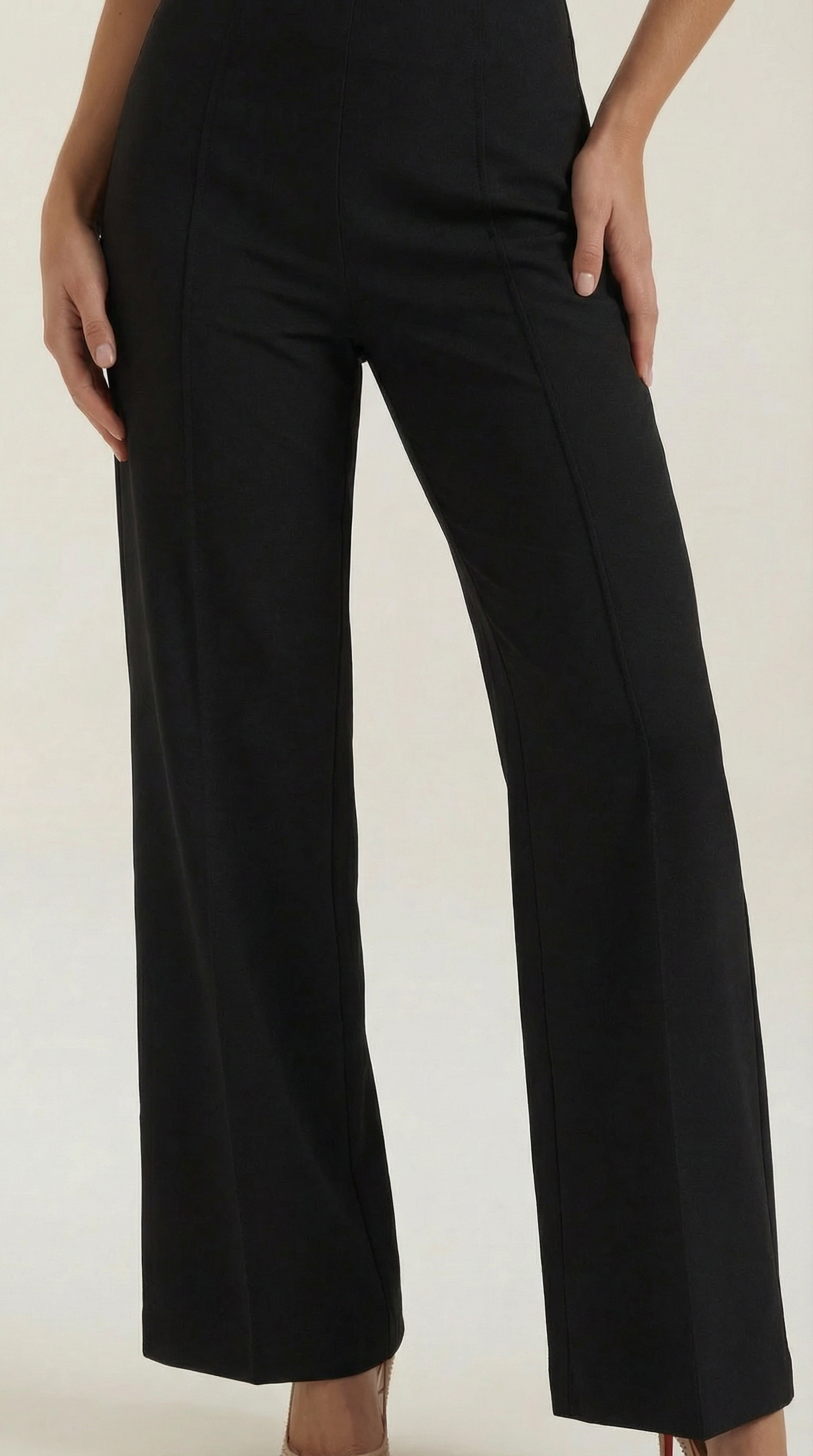 Brooke Mid-Rise Baggy Pants