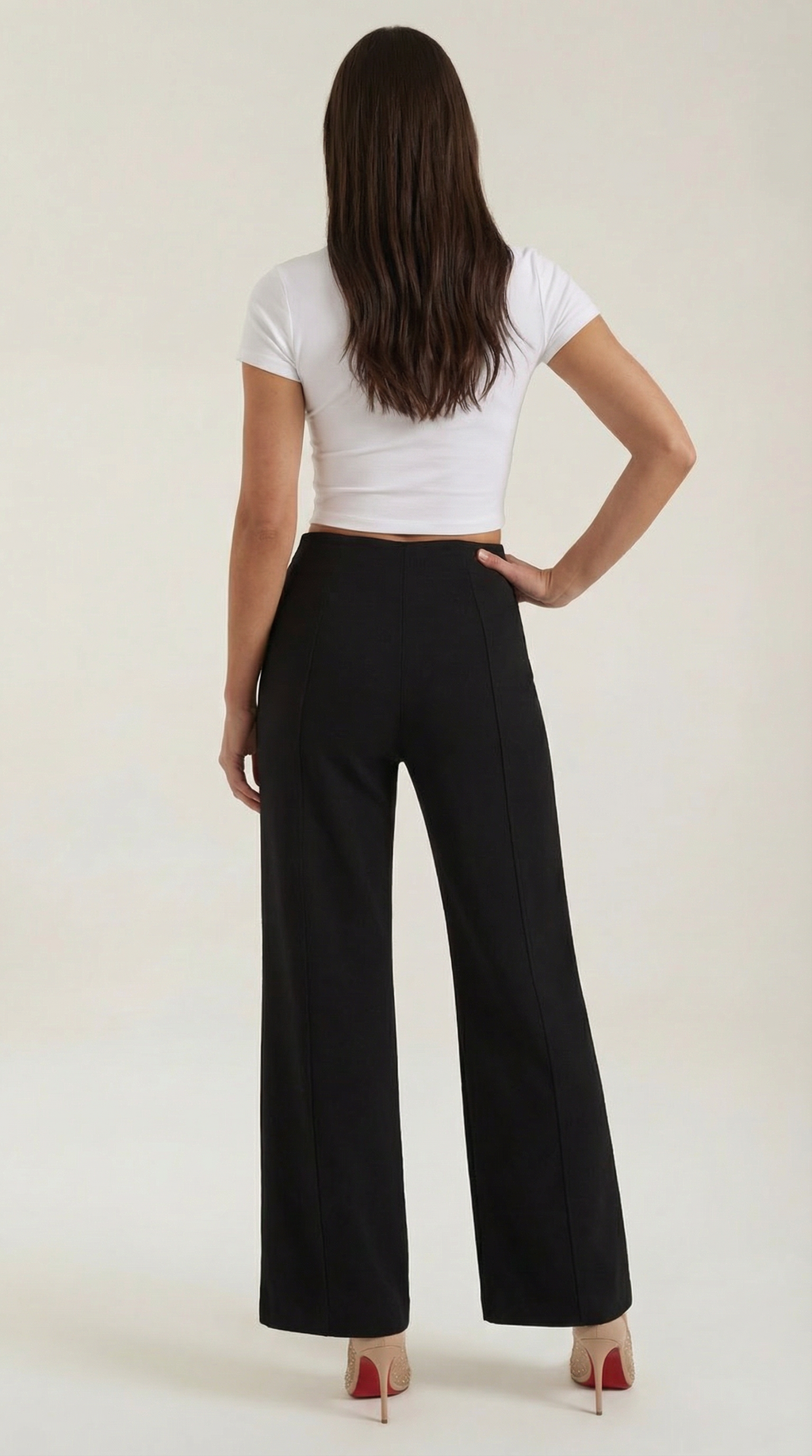 Brooke Mid-Rise Baggy Pants