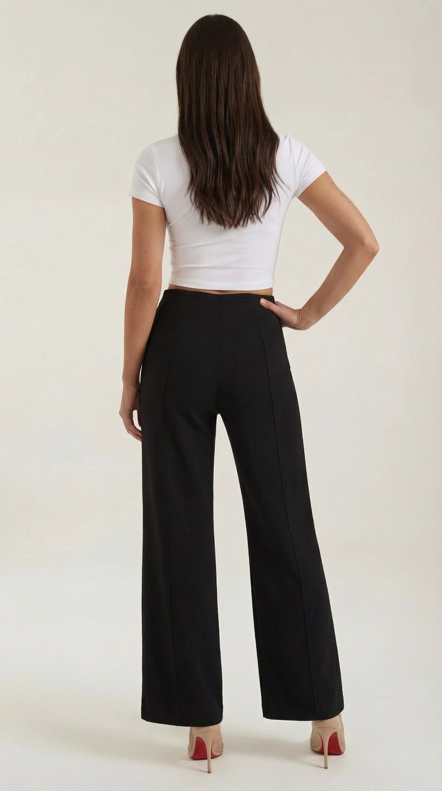 Brooke Mid-Rise Baggy Pants