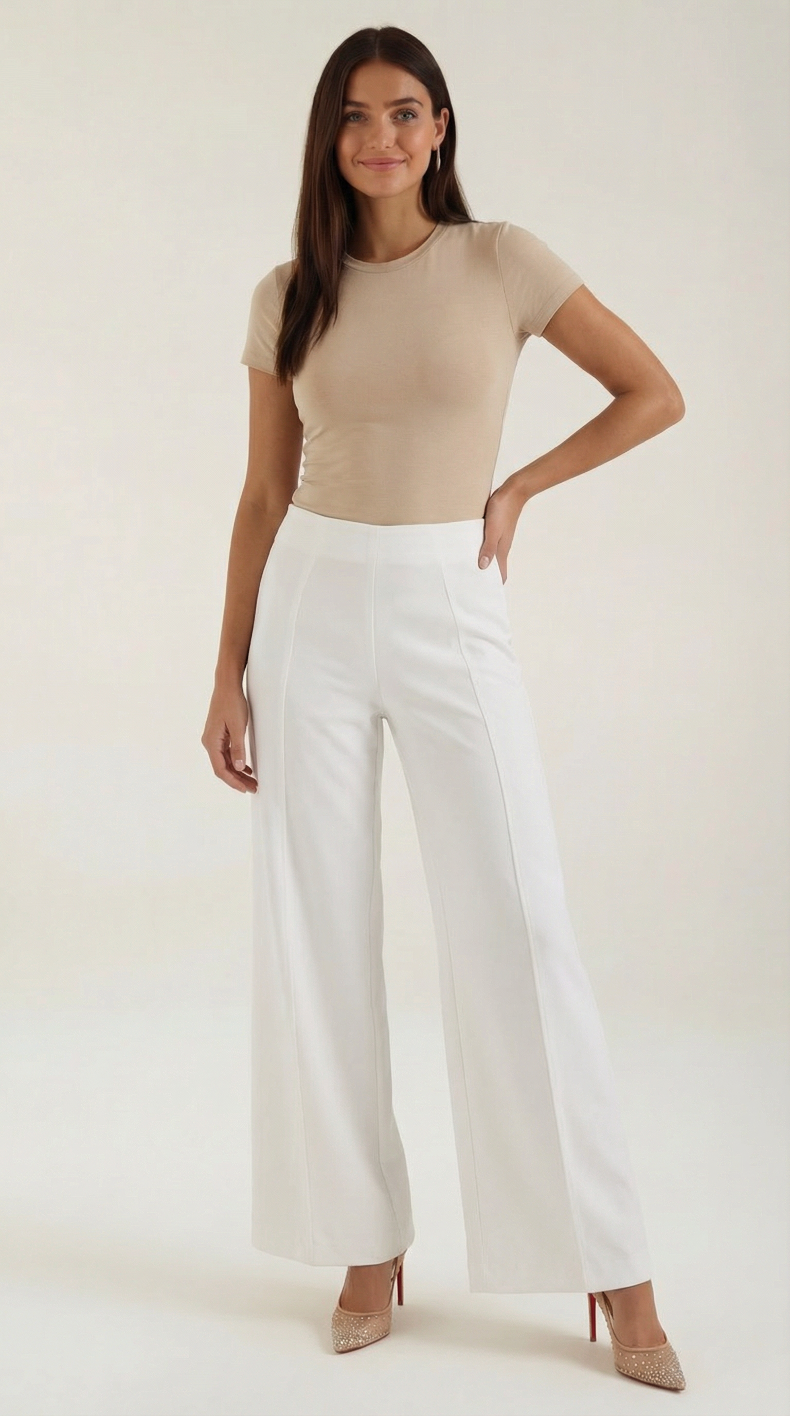 Brooke Mid-Rise Baggy Pants