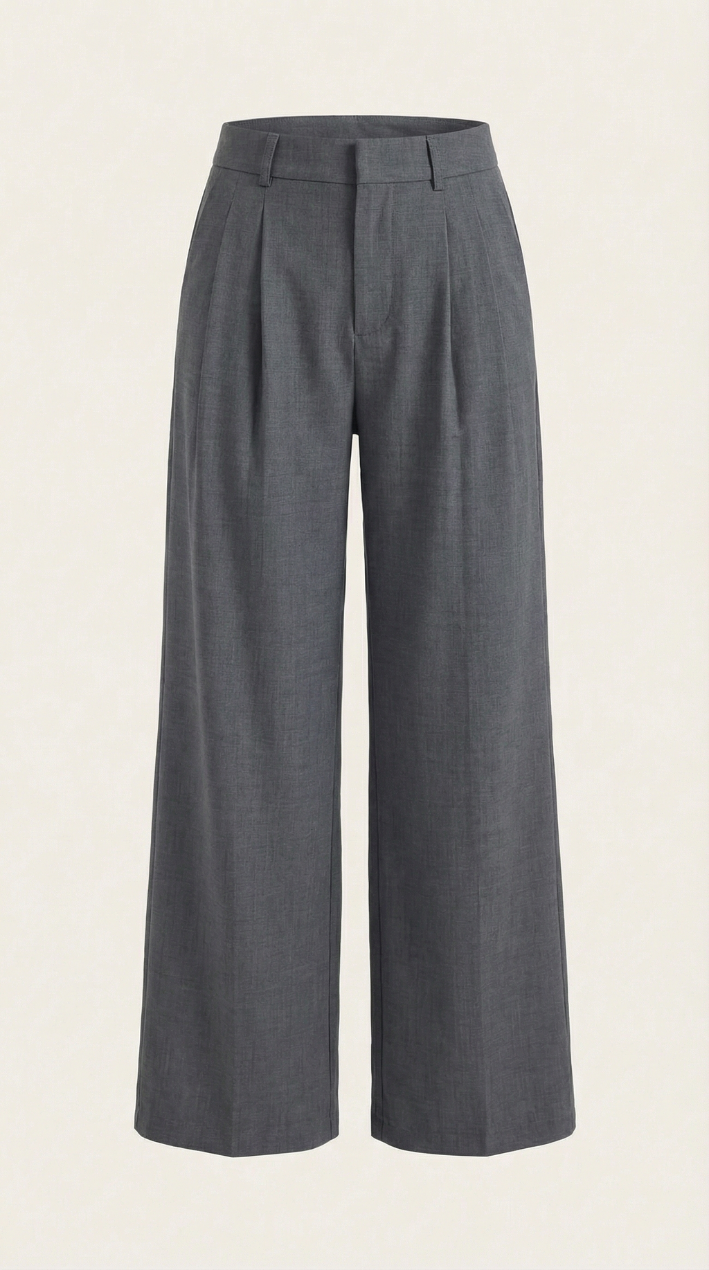 Pantalones Plisados de Cintura Alta Courtney