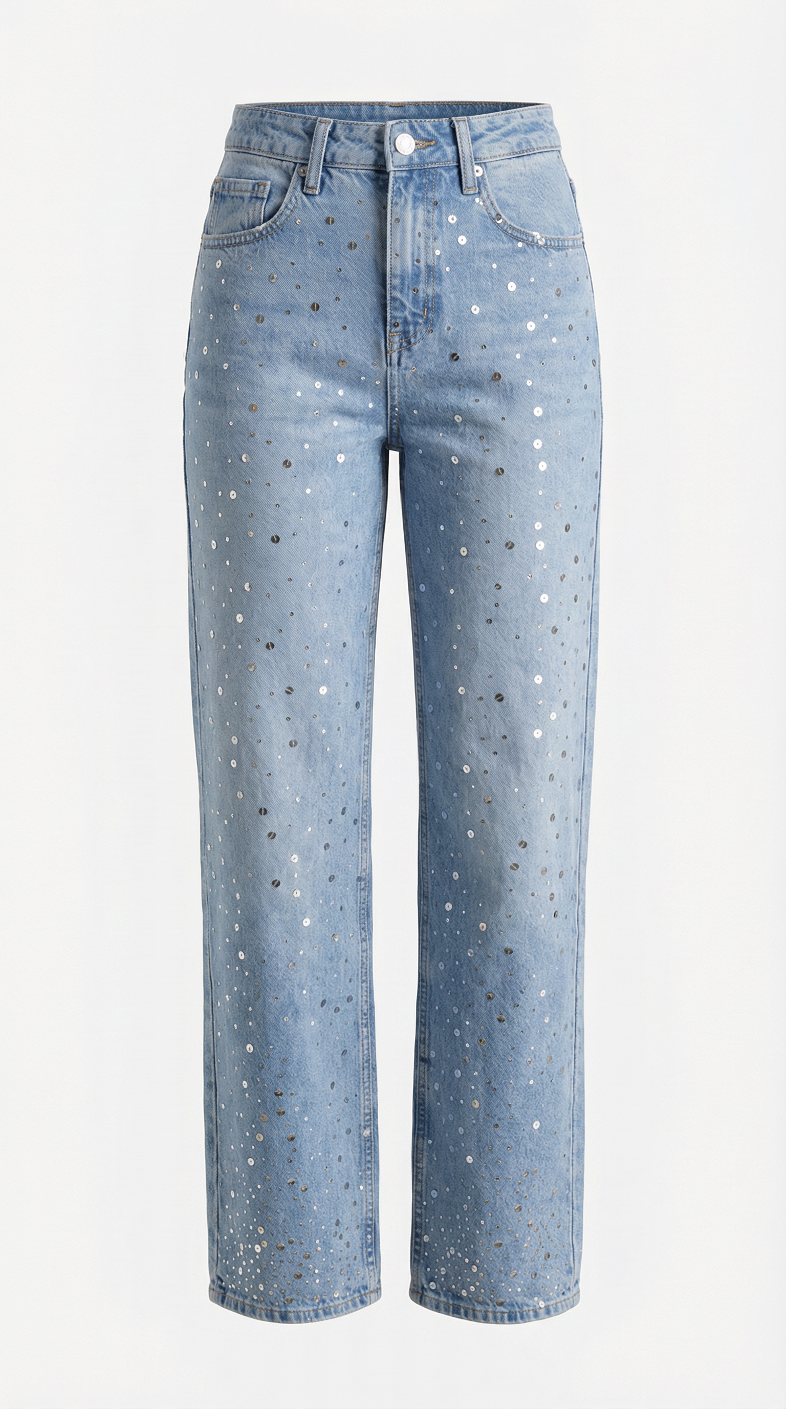 Sparkling Dawn Loose Jeans