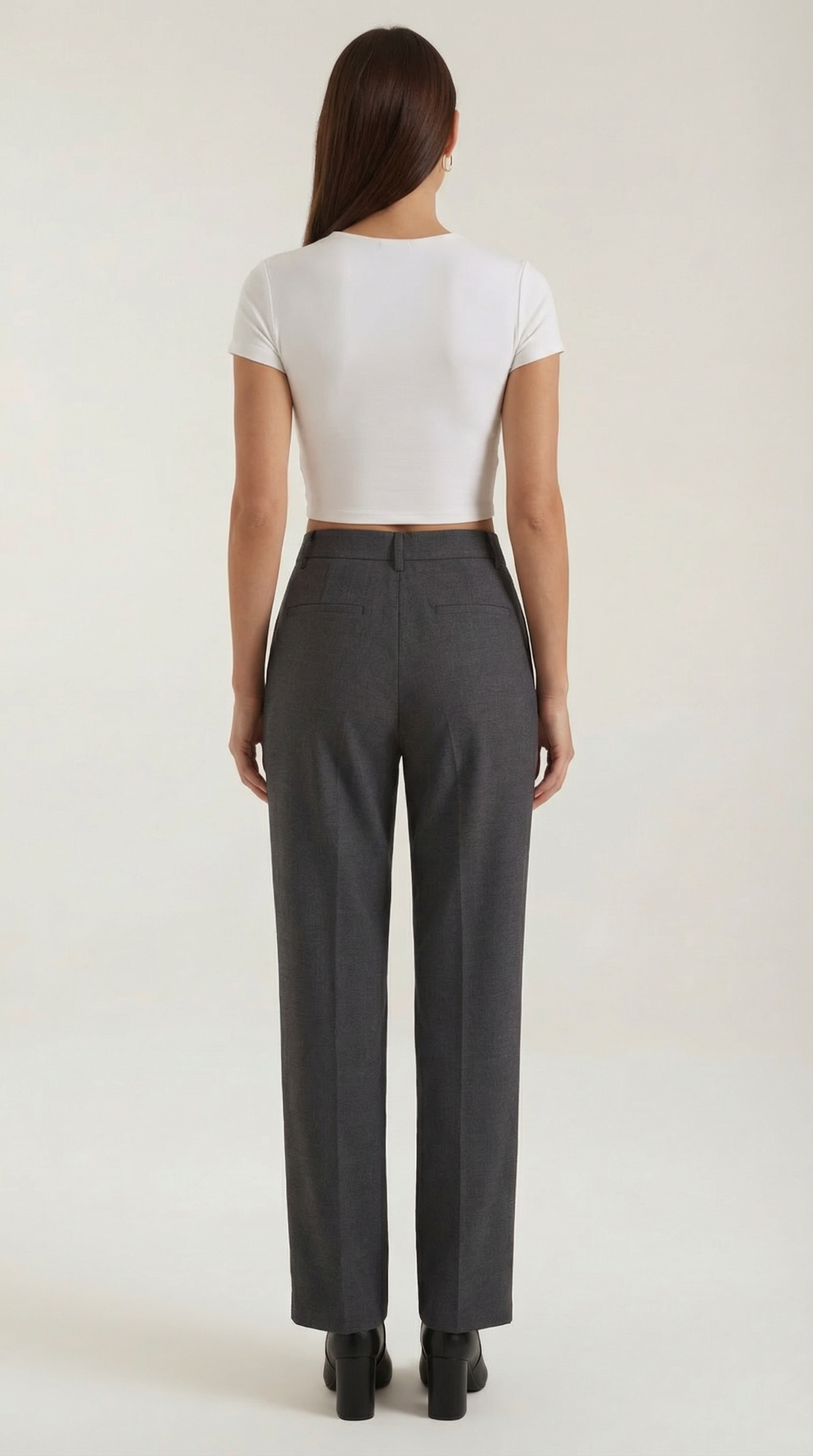Dorothy Pleated Straight Trousers