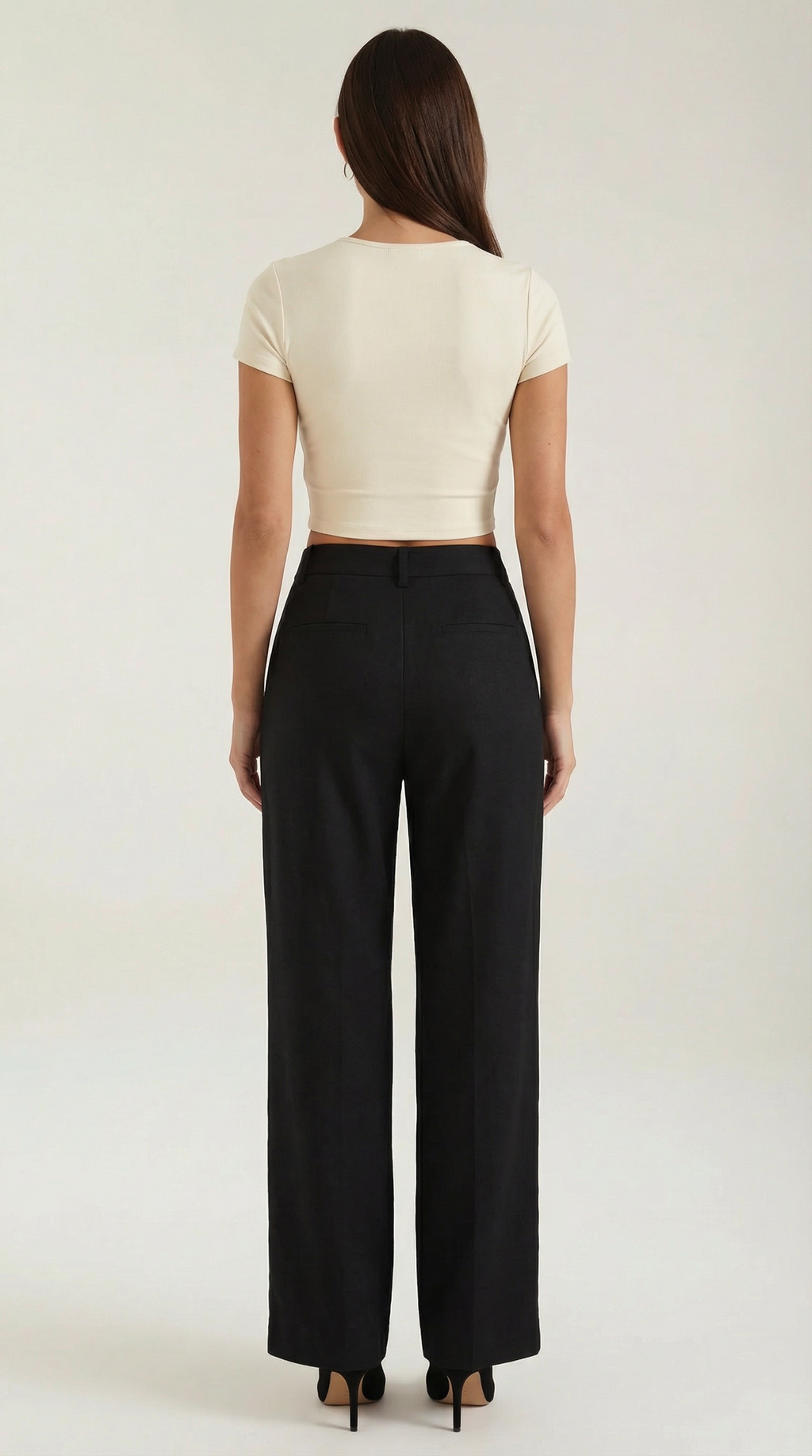 Dorothy Pleated Straight Trousers