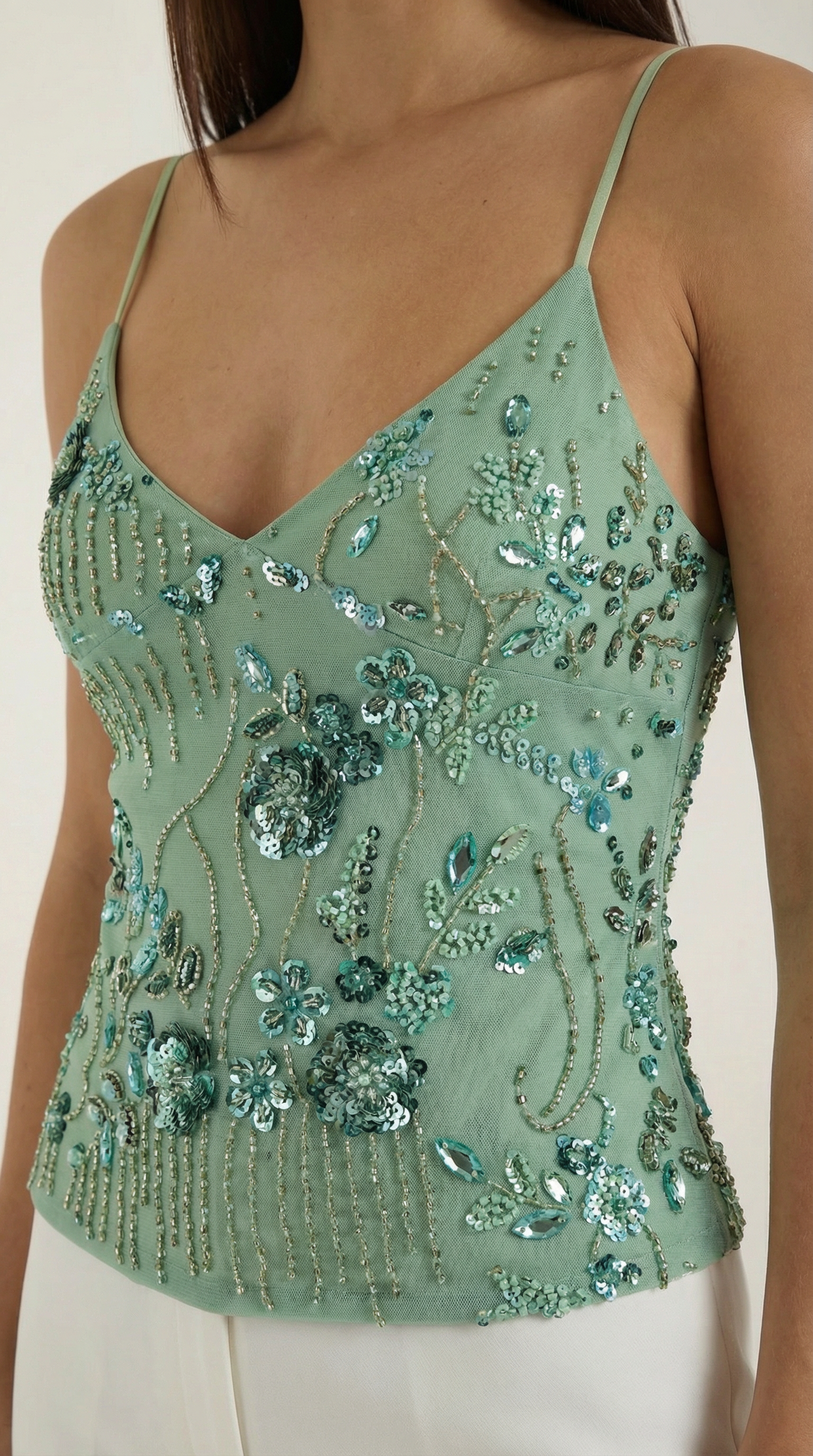 Dottie Sequin Nightgown - Elegant Style