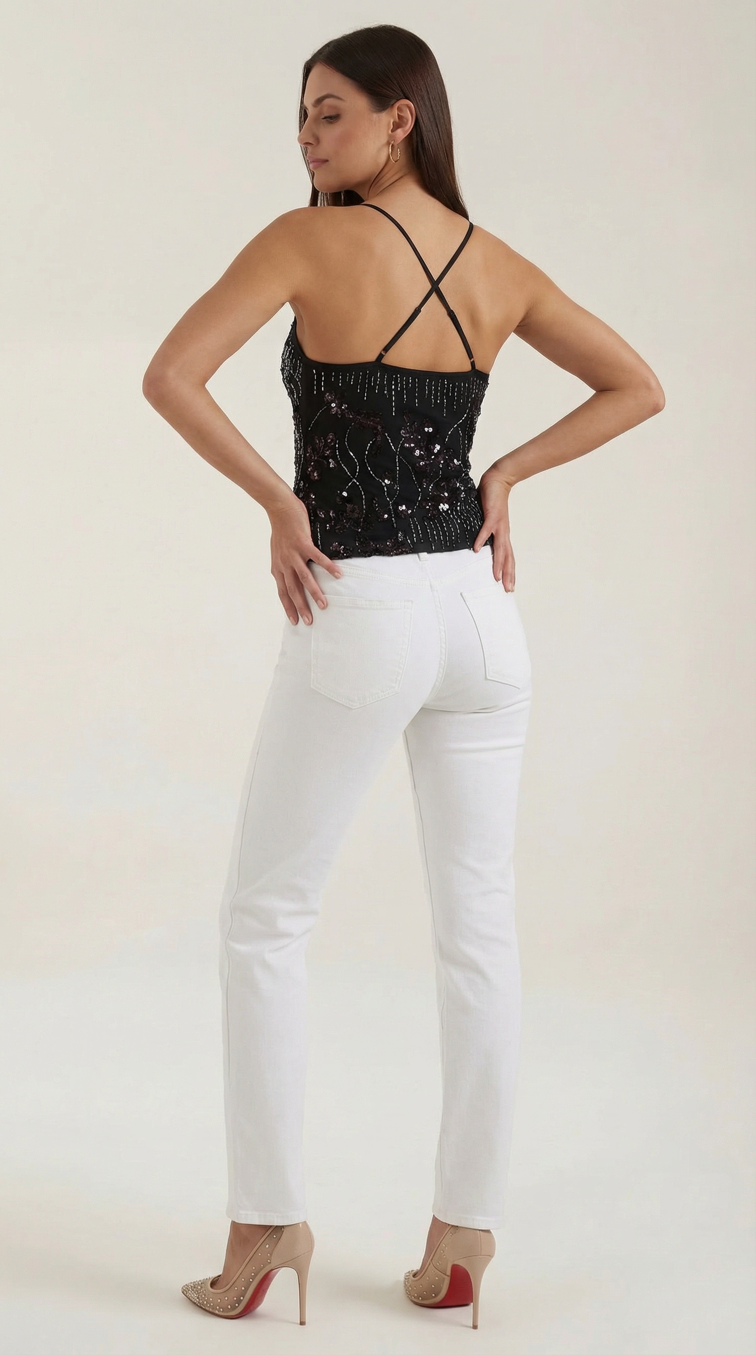 Dottie Sequin Nightgown - Elegant Style