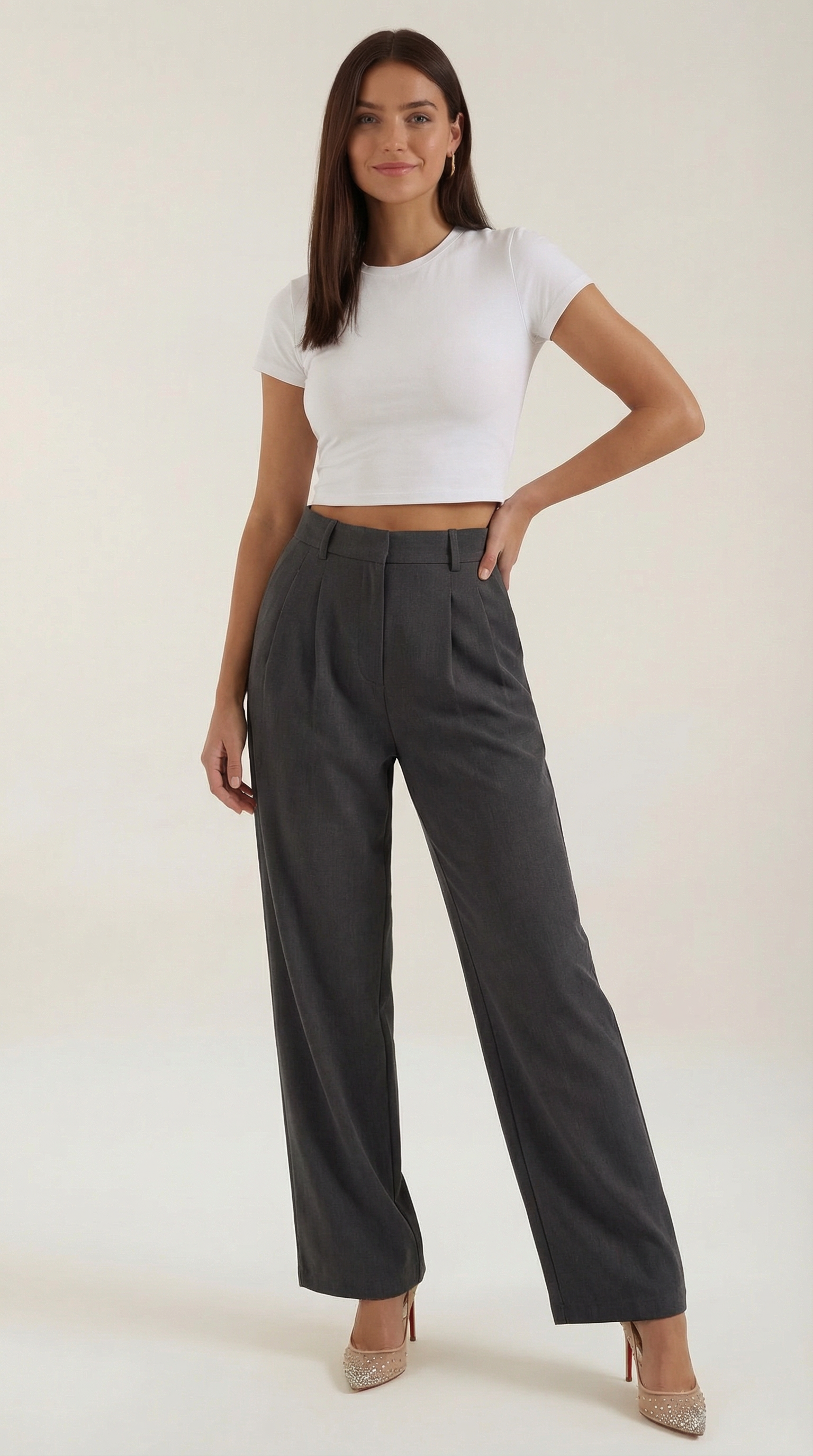 Emma Wide-Leg Trousers