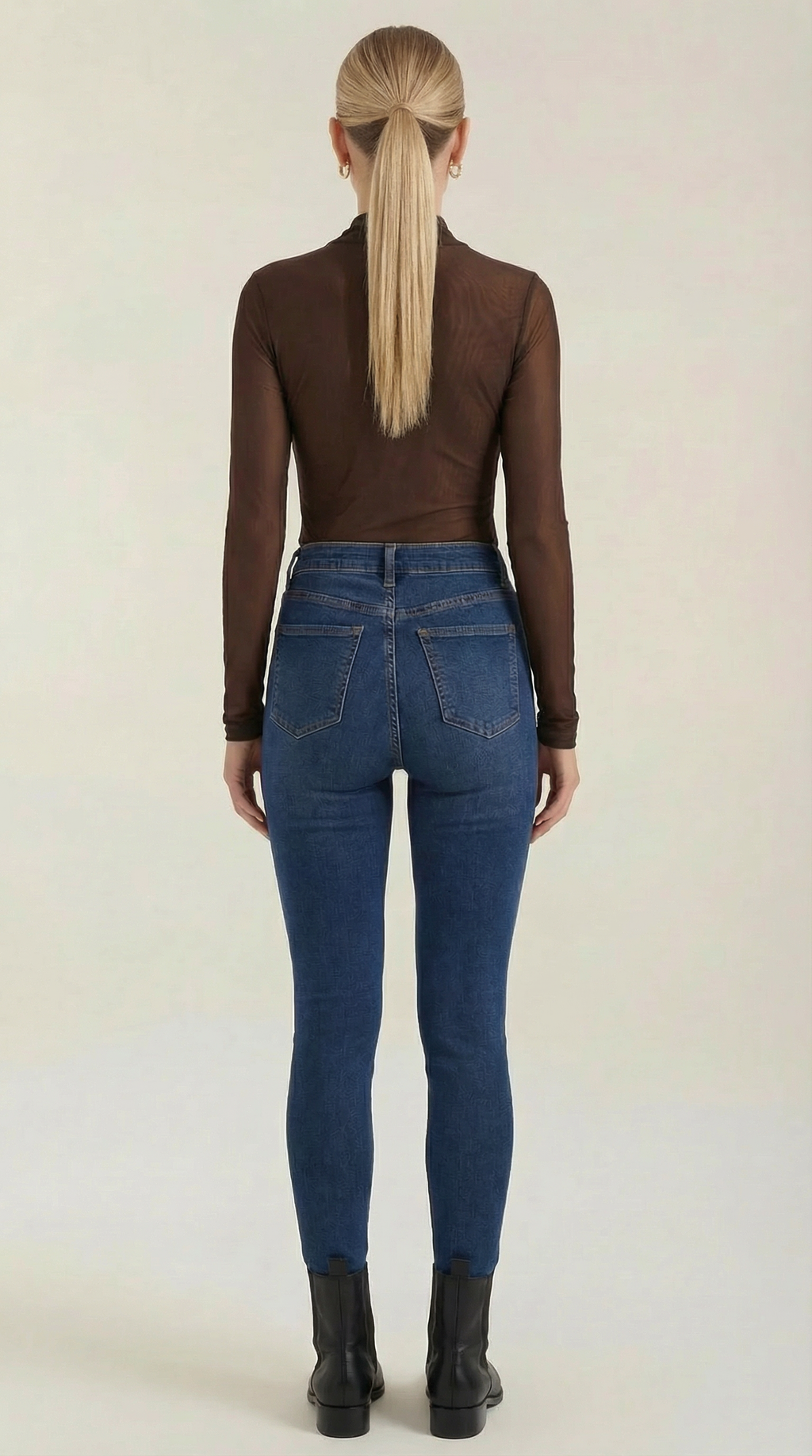 Georgia Sheer Mesh Top
