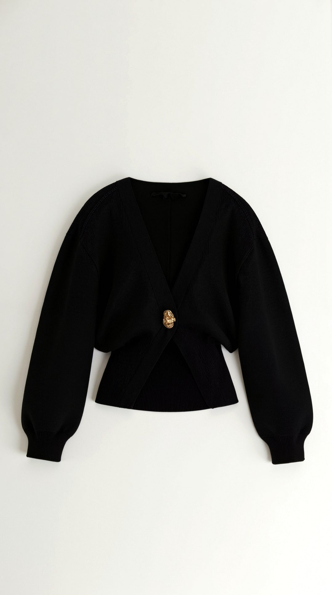 Kathleen V-Neck Knit Sweater