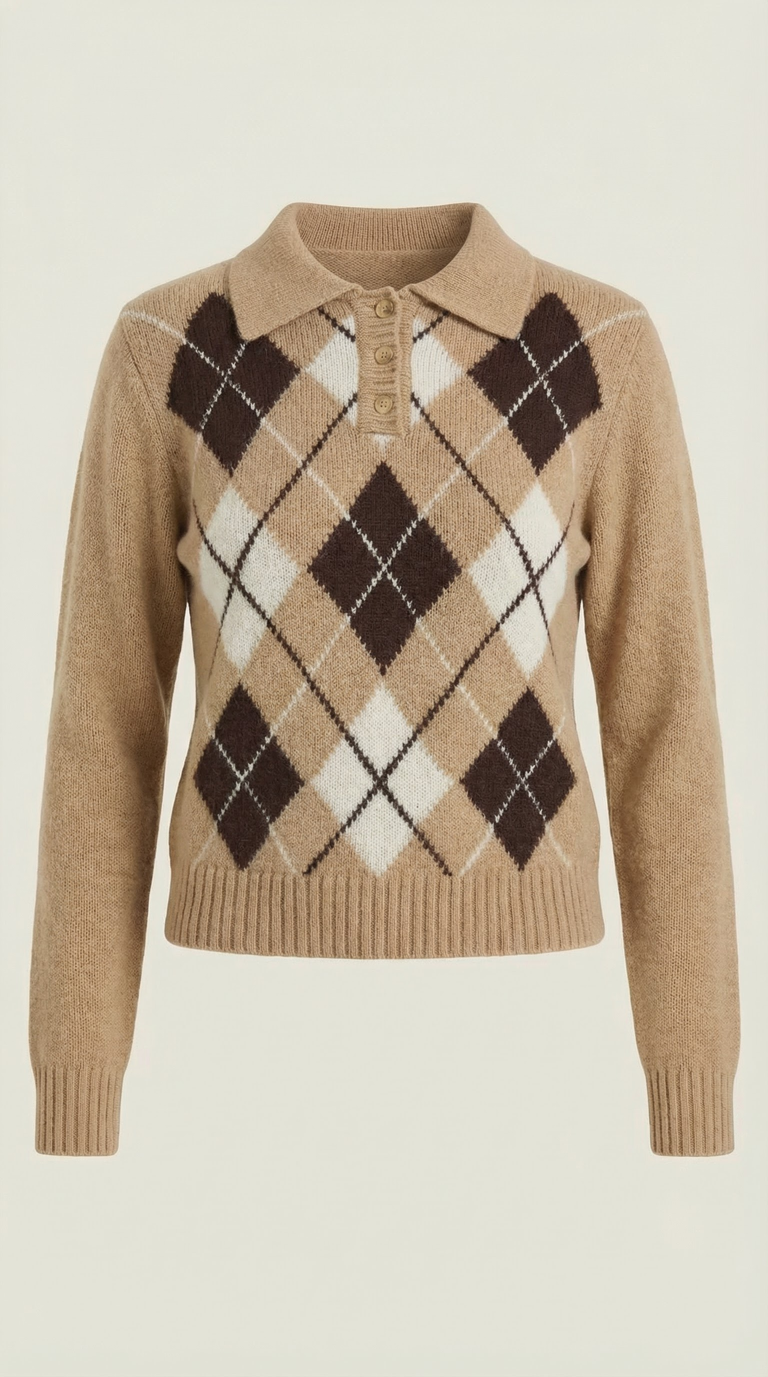 Kristy Knitted Polo Sweater