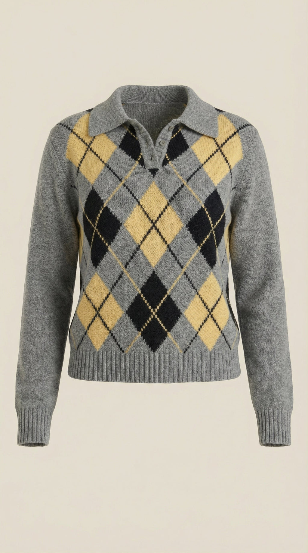Kristy Knitted Polo Sweater