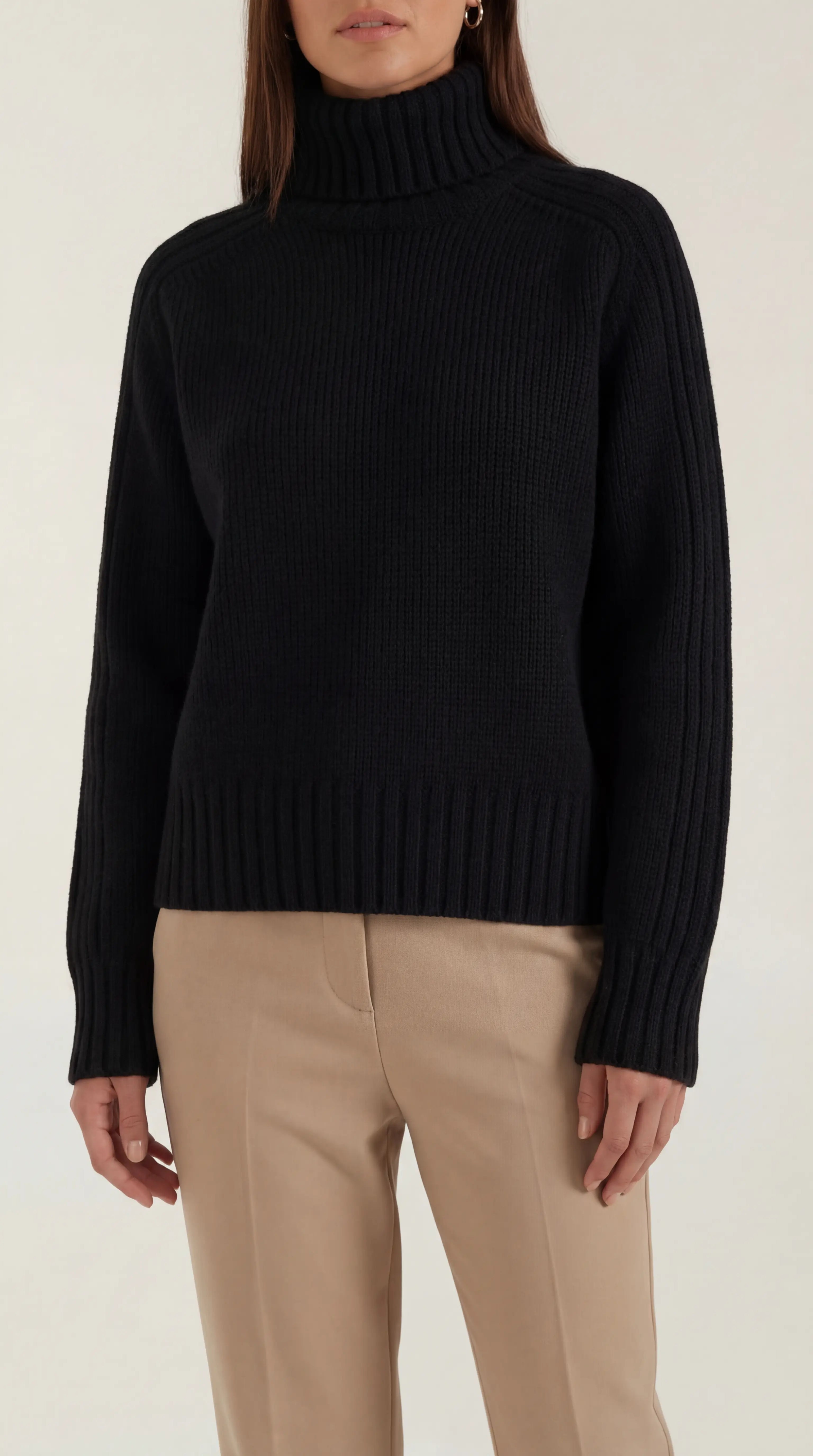Lois Oversized Turtleneck Sweater