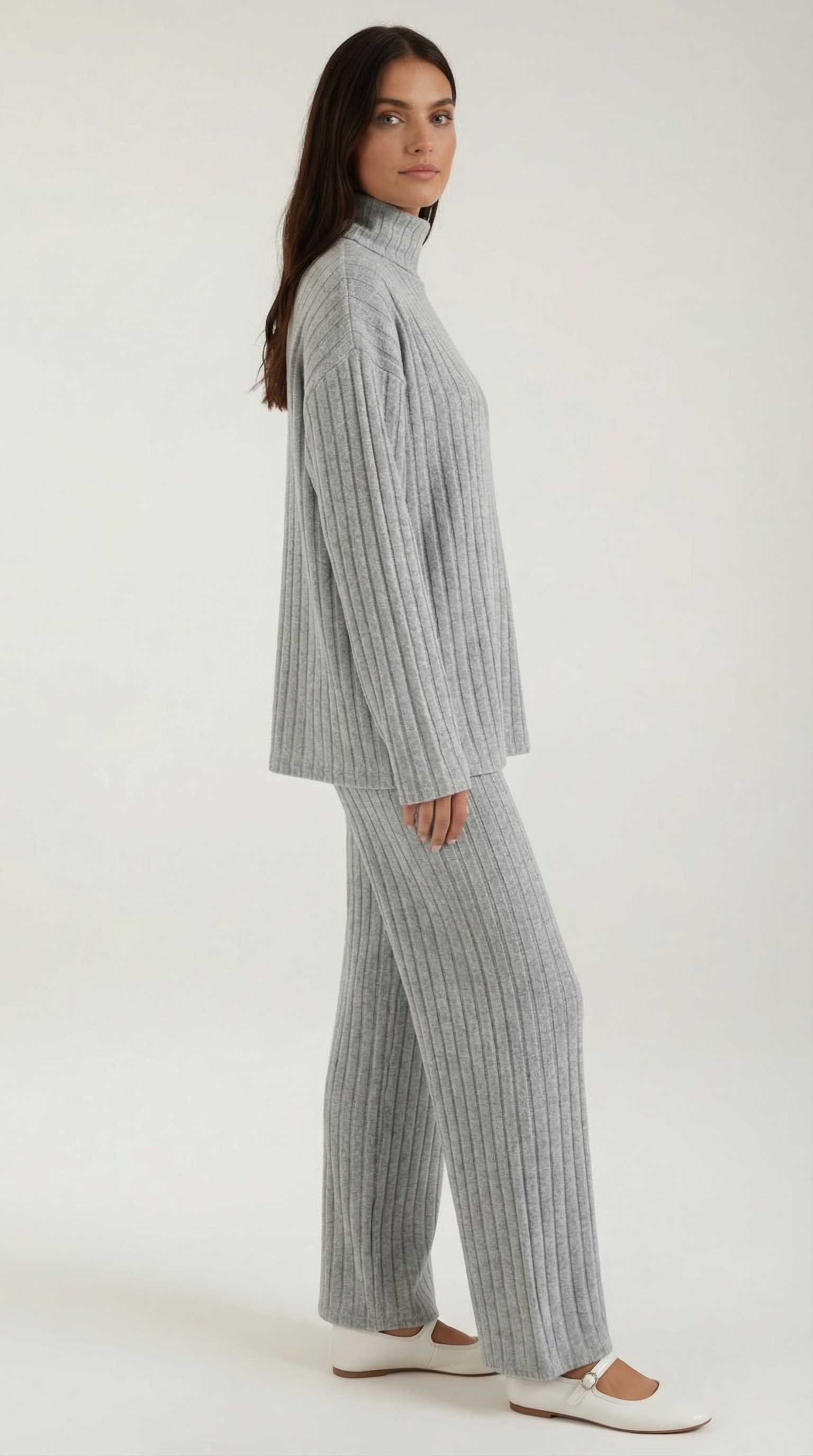 Nicole Ribbed Knit Set