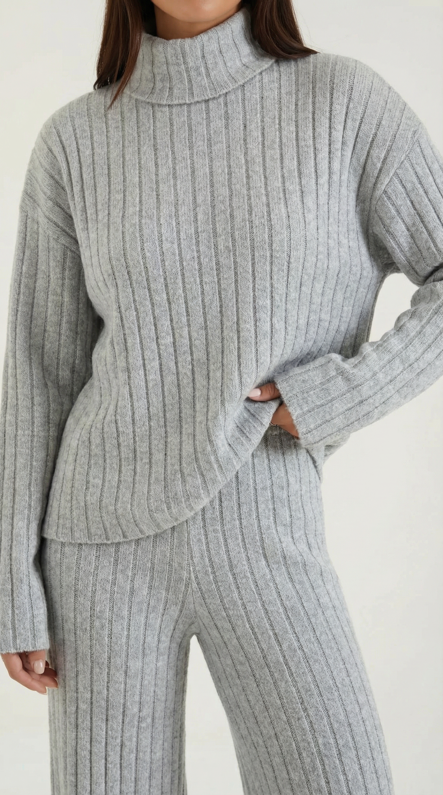 Nicole Ribbed Knit Set