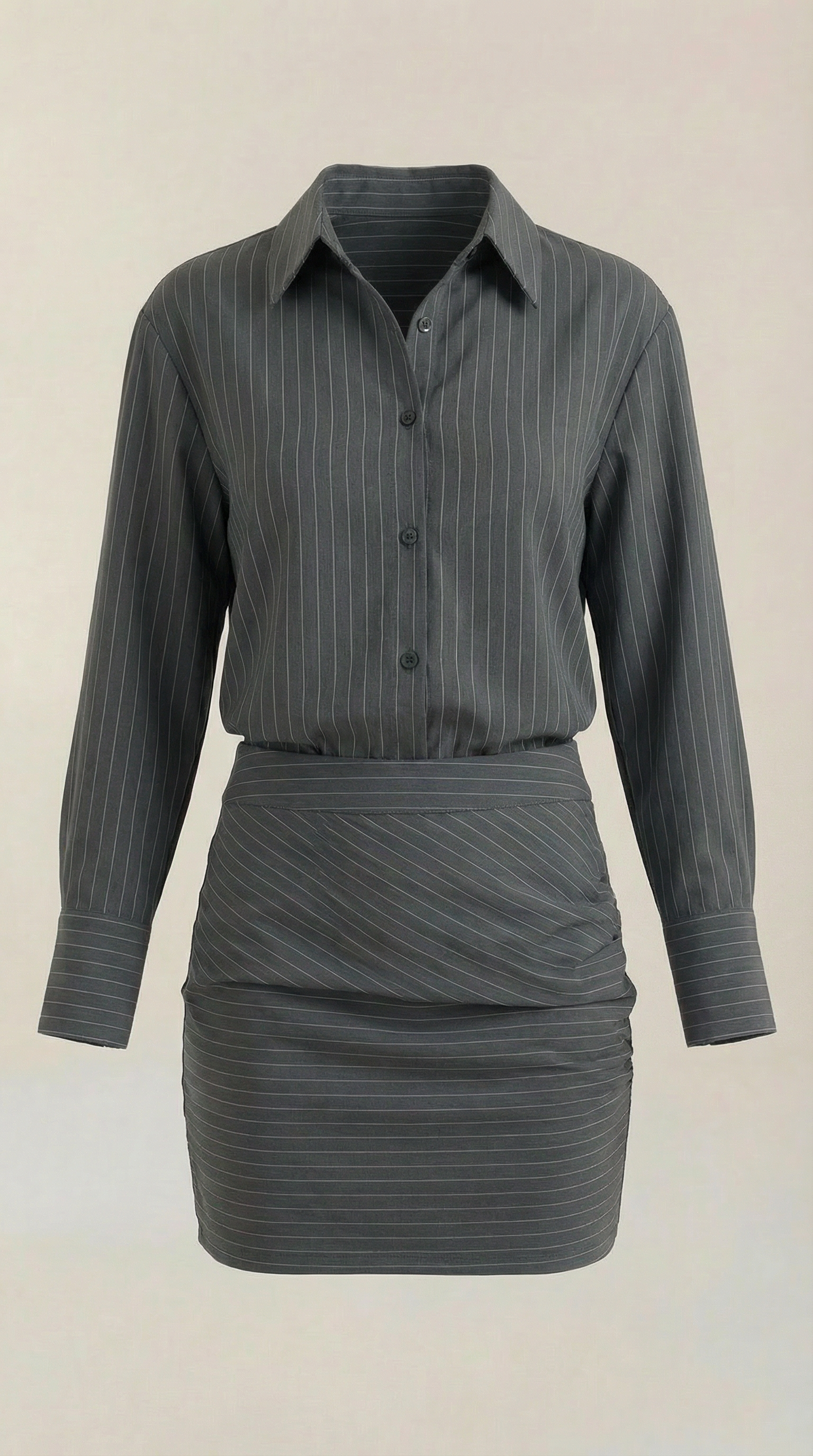 Sabrina Striped Skirt Set