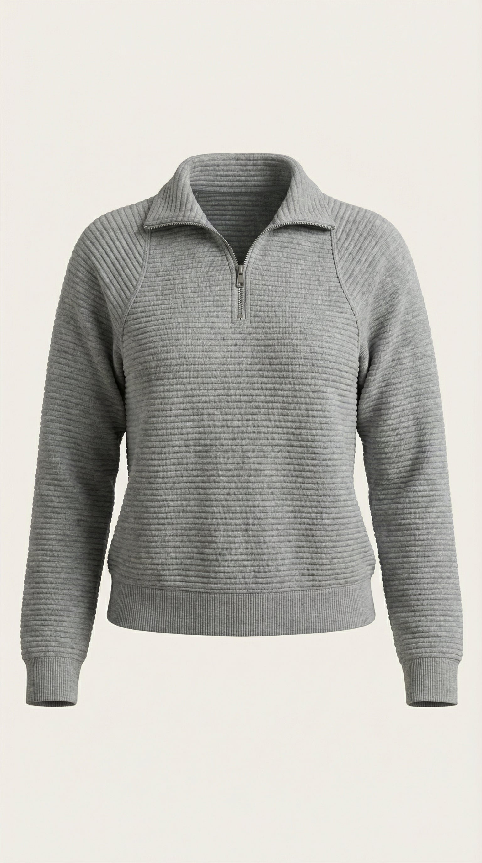 Melinda Polo Pullover con Media Cremallera
