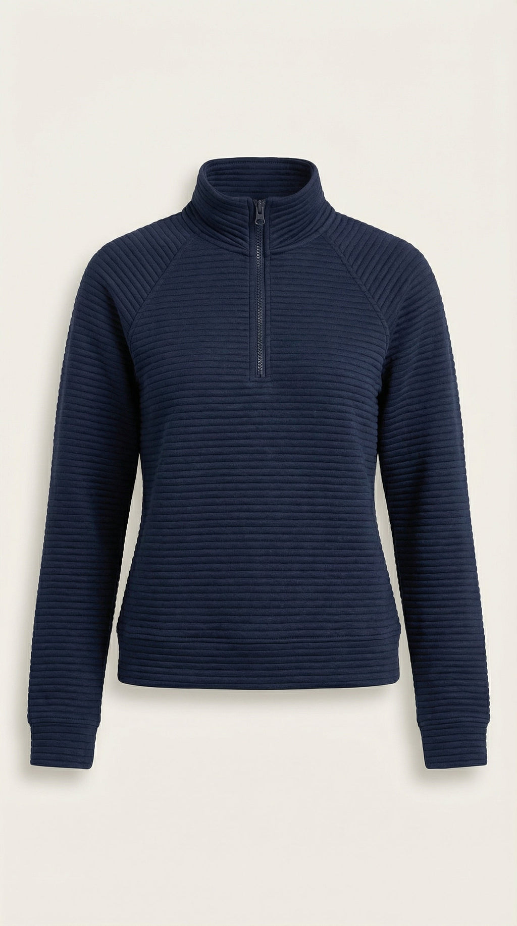 Melinda Polo Pullover con Media Cremallera