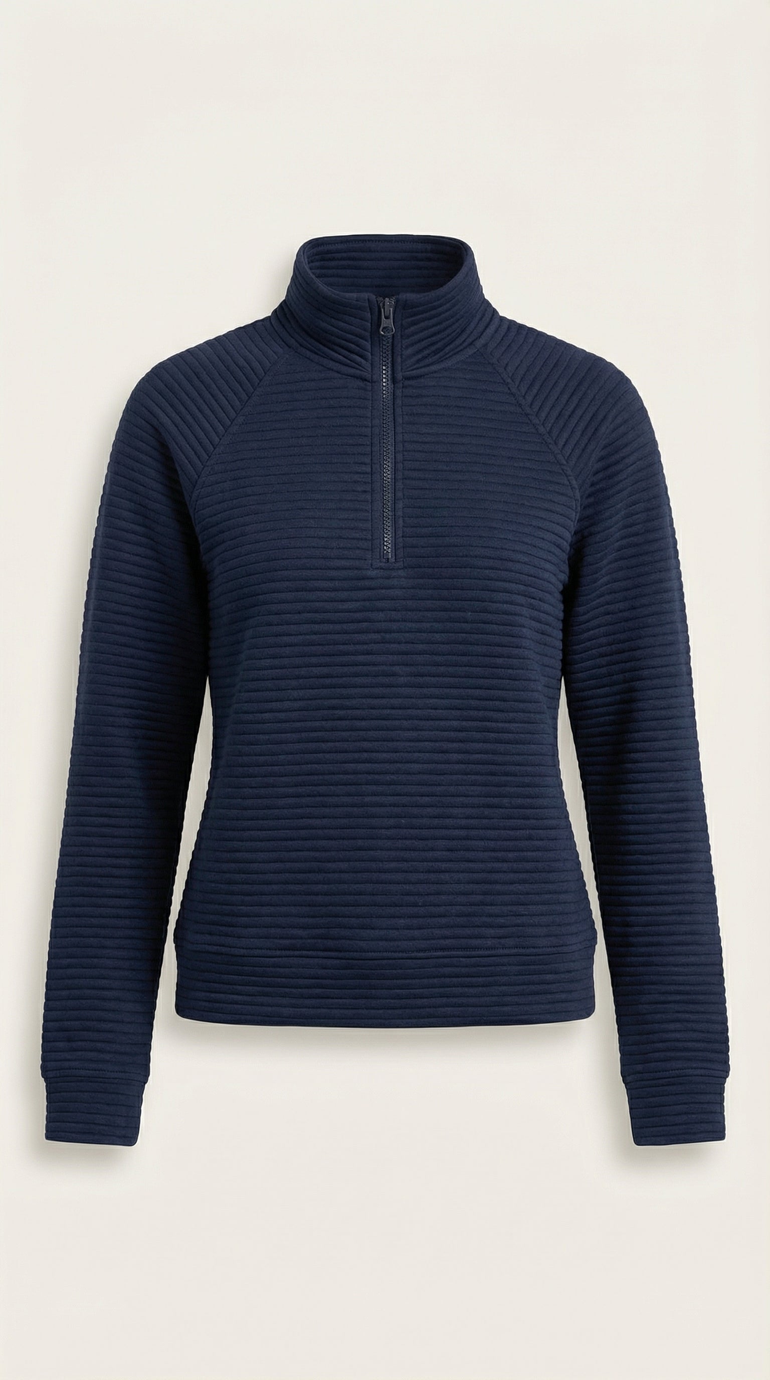 Melinda Polo Pullover con Media Cremallera