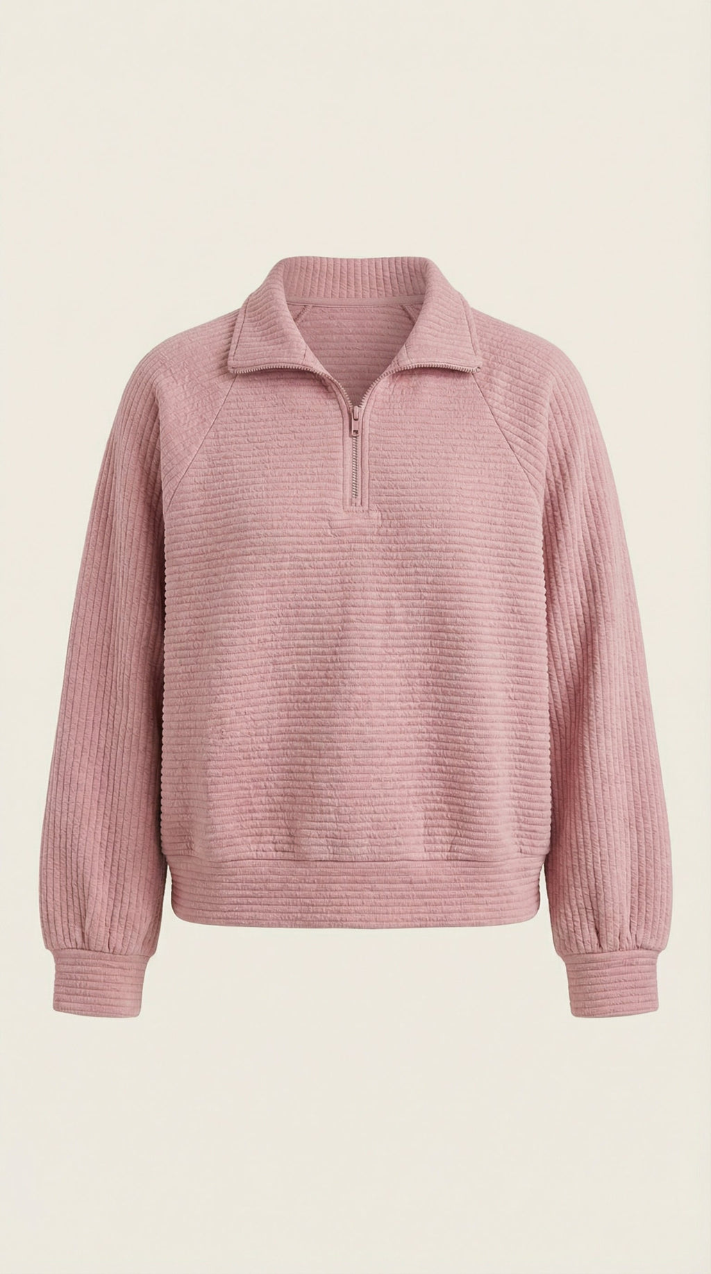 Melinda Polo Pullover con Media Cremallera