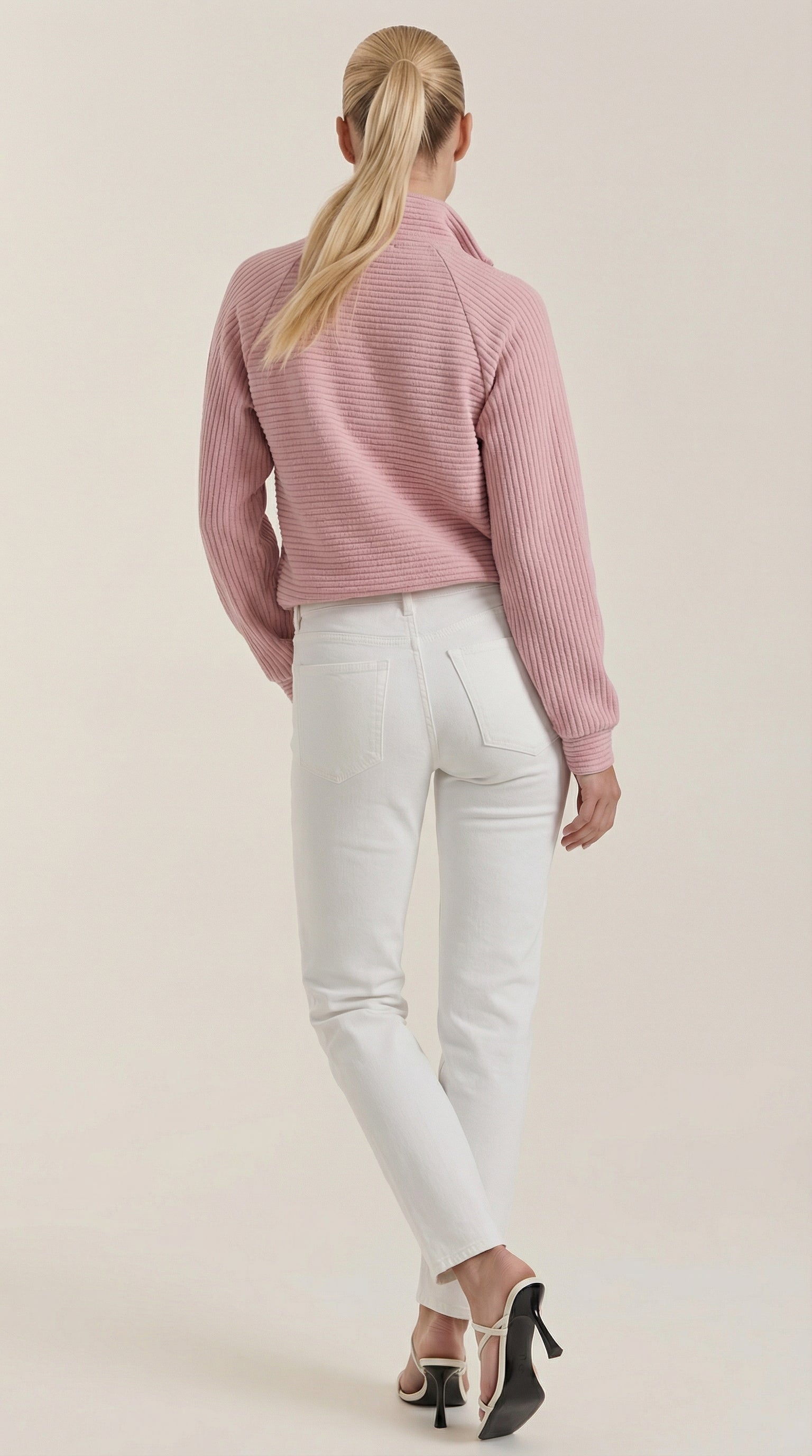 Melinda Polo Half-Zip Pullover