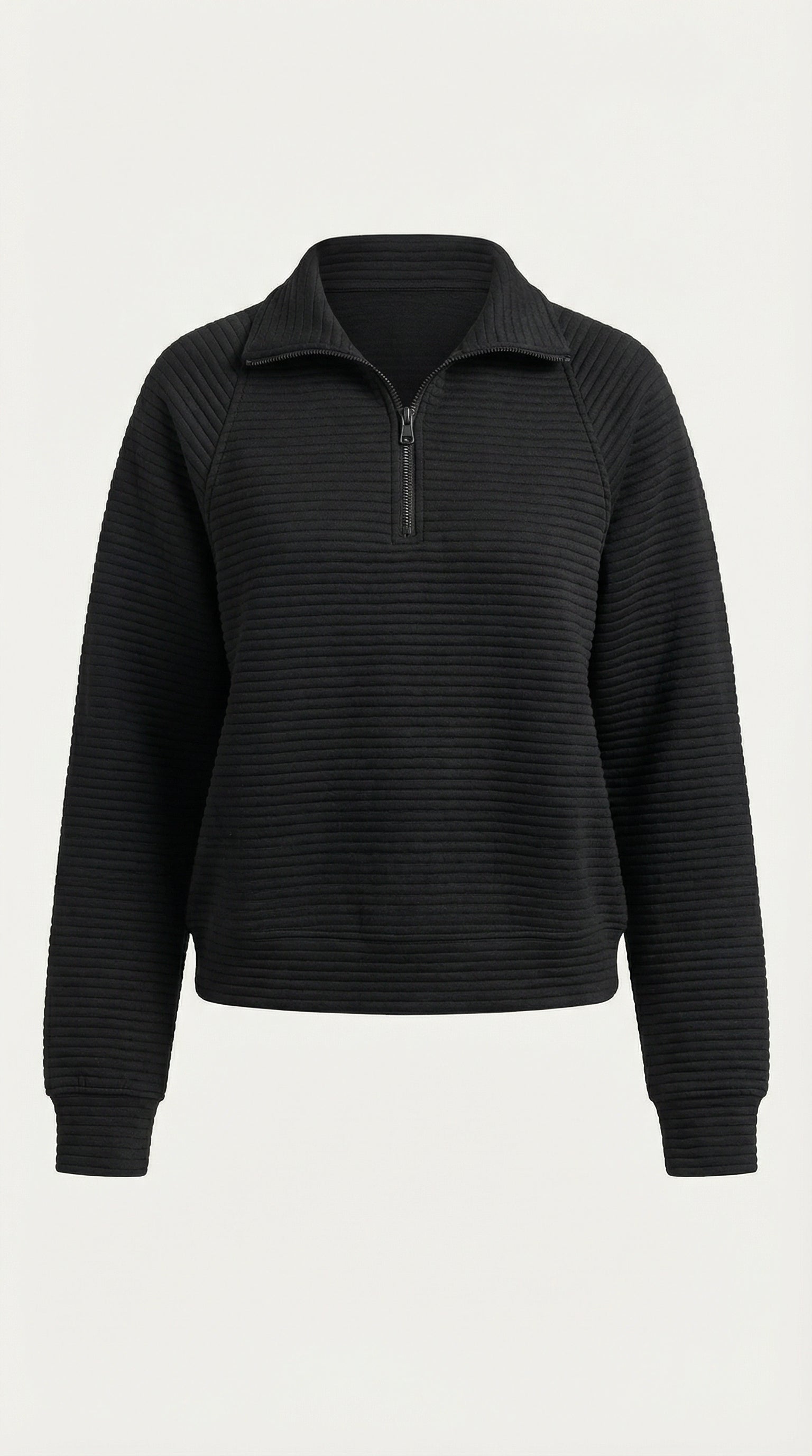 Melinda Polo Pullover con Media Cremallera