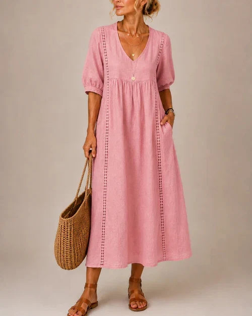 Estela | Summer midi dress